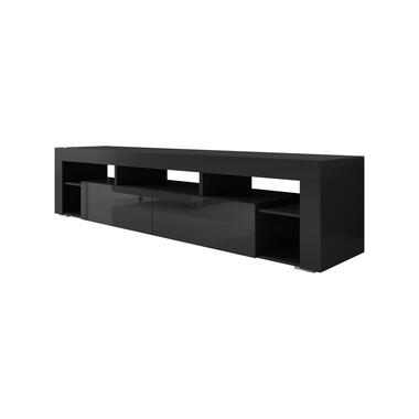 Meubella TV-Meubel Fancy - Zwart - 200 cm product