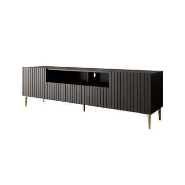 Meubella TV-Meubel King - Mat zwart - 180 cm product