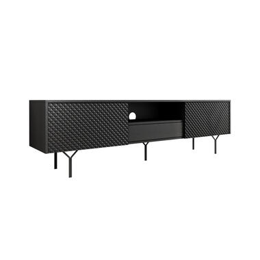 Meubella TV-Meubel Legacy - Mat zwart - 180 cm product