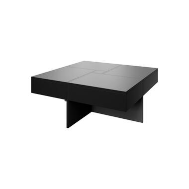 Meubella Salontafel Dereck - Mat zwart - 85 cm product