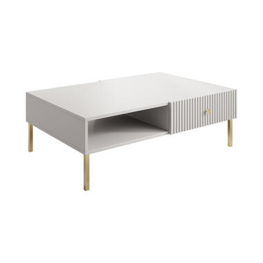 Meubella Salontafel Vermont - Wit - 102 cm product