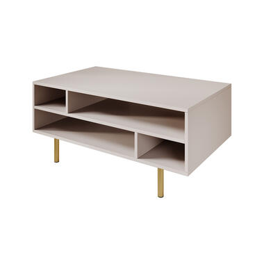 Meubella Salontafel Nicola - Beige - 100 cm product