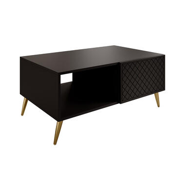 Meubella Salontafel Tadeo - Zwart - 99 cm product