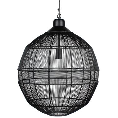 WOOOD Exclusive Enes Hanglamp - Metaal - Zwart - 33x14x14 product