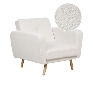 FLORLI - Fauteuil - Wit - Bouclé product