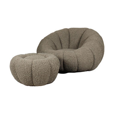 DS4U - Olivia DLX fauteuil teddy - groen product