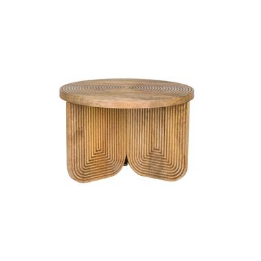 Housecraft Maeze Salontafel Hout Rond 60 cm - Bruin product