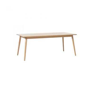 Nordic Home - Ivar eiken eetttafel - 90x190 cm - naturel product