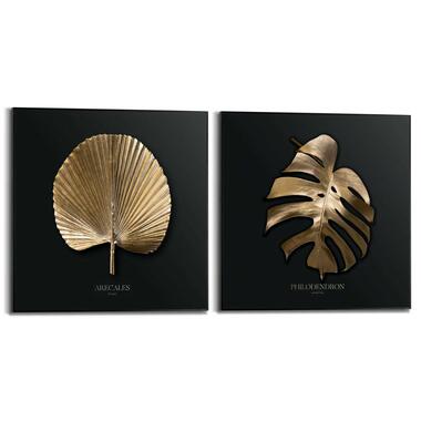 Set poster met lijst - Gold Set product