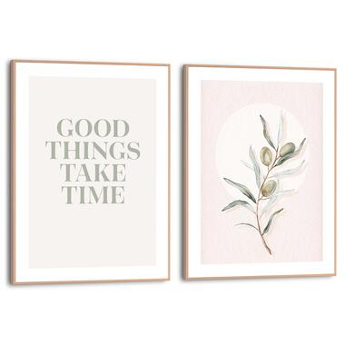 Set poster met lijst - Good Things product