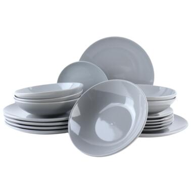 OTIX Serviesset Bordenset 6 Persoons 18-delig Ontbijtborden Dinerborden Pasta... product