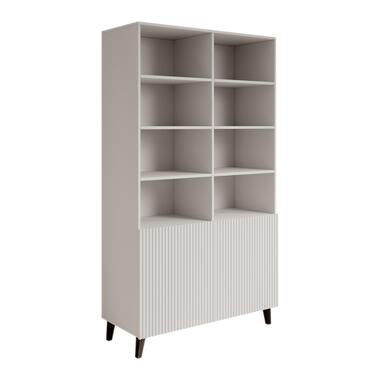 Meubella Boekenkast Palamos - Wit - 100 cm product