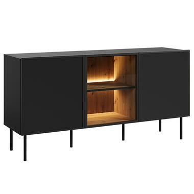 Meubella Dressoir Zone - Zwart - 150 cm product