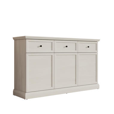 Meubella Dressoir Leroy - Wit eiken - 146 cm product