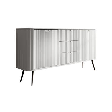 Meubella Dressoir Zakari - Wit - 168 cm product