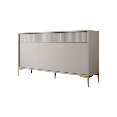 Meubella Dressoir Five - Beige - 152 cm product