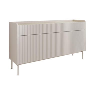 Meubella Dressoir Livako - Beige - 153 cm product