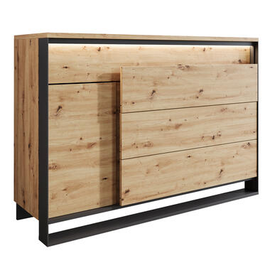 Meubella Dressoir Quincy - Eiken - 130 cm product