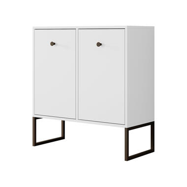 Meubella Dressoir Lyndall - Wit - 77 cm product