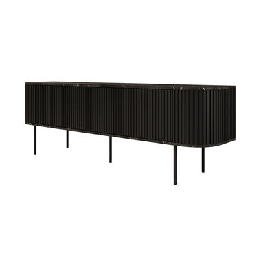 Meubella TV-Meubel Reborn - Zwart - 180 cm product