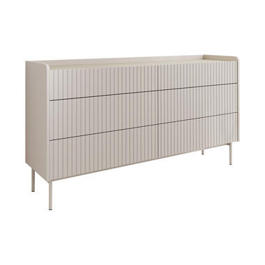 Meubella Ladekast Livako - Beige - 153 cm product