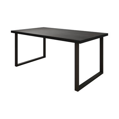 Meubella Eetkamertafel Vince - Zwart eiken - 180 cm product