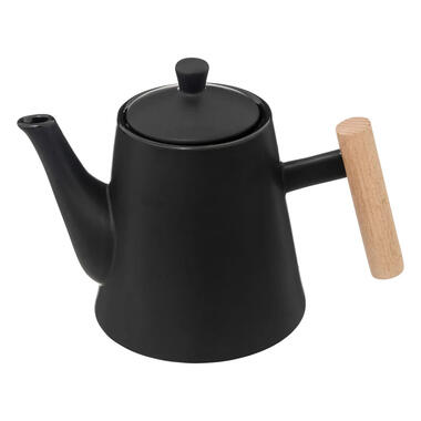 Secret de Gourmet Theepot Ceylon - 1000 ml - keramiek - zwart product