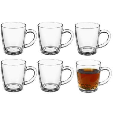 Secret de Gourmet Koffie/thee glazen - 6x stuks - glas - 340 ml product