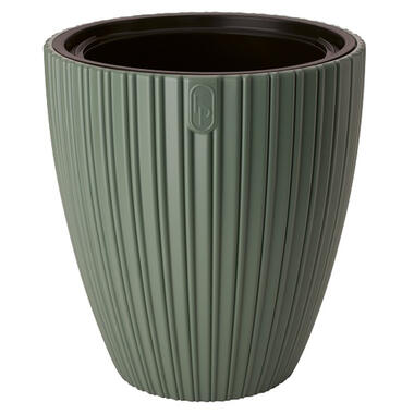 Form Plastic Plantenpot/bloempot Mika - kunststof - groen - D30 x H32 cm product