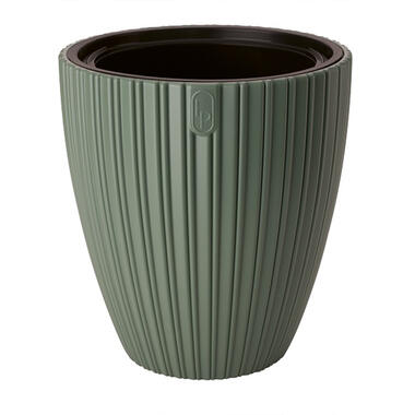 Form Plastic Plantenpot/bloempot - kunststof - groen - 40 x 42 cm product