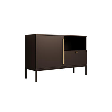 Meubella Dressoir Lagos - Zwart - 120 cm product