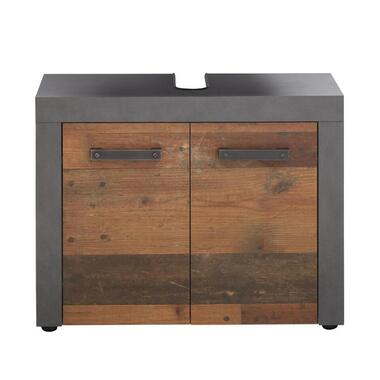 Hioshop CancunIndy wastafel eiken decor