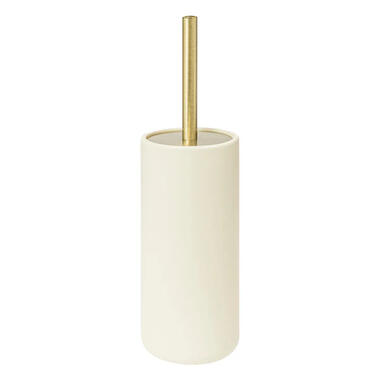 5Five Toiletborstel Savona in houder - ivoor - 10 x 35 cm product