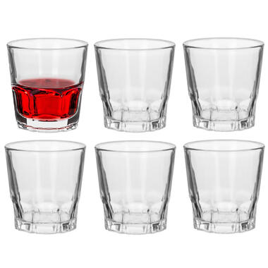 Alessandro Shotglaasjes Montecarlo - 6 stuks - glas - 55 ml product