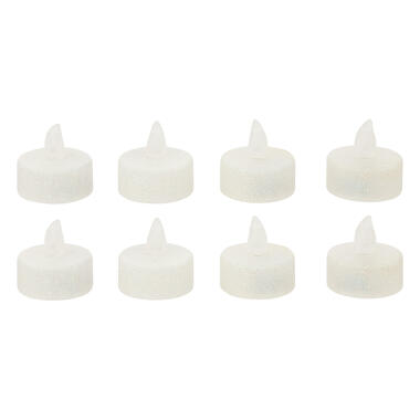 Feeric lights and christmas LED waxinelichtjes - 8x stuks - wit product