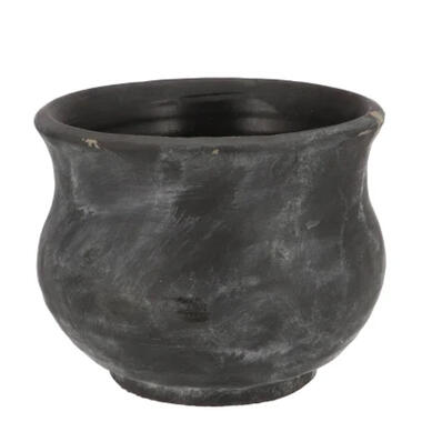 DK Design plantenpot - antraciet - voor kamerplant - 22 x 19 cm product