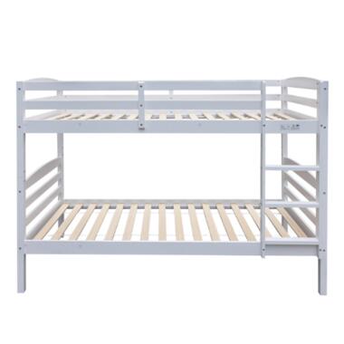 Rousseau Stapelbed Roy 90x200 - splitsbaar - wit grenen product