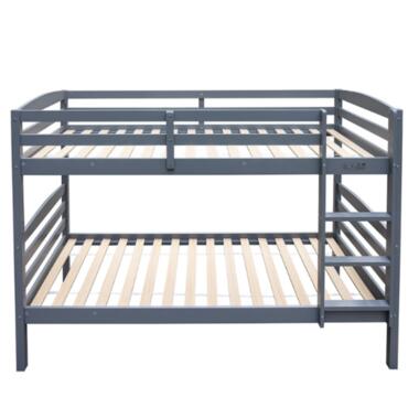 Rousseau Stapelbed Roy 90x200 - splitsbaar - grijs grenen product