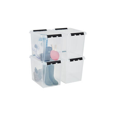 Set van 4 - Stevige Opbergbox 52L - SmartStore 50x39x41cm product