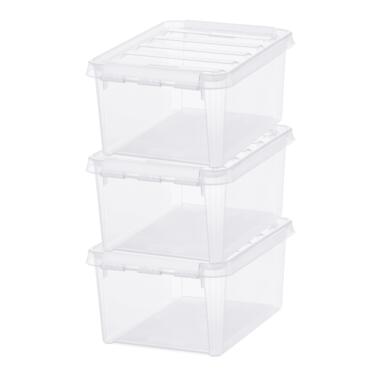 Set van 3 - Stevige Opbergbox 8L - SmartStore 34x25x16cm product