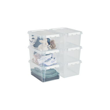 Set van 6 - Stevige Opbergbox 32L - SmartStore 50x39x26cm product