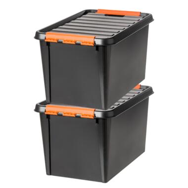 Set van 2 - Stevige Opbergbox 50L - SmartStore 59x39x34cm product