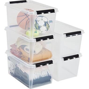 Set van 5 - Stevige Opbergbox 47L - SmartStore 59x39x31cm product