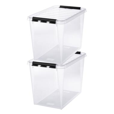 Set van 2 - Stevige Opbergbox 61L - SmartStore 59x39x43cm product