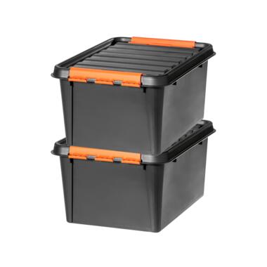 Set van 2 - Stevige Opbergbox 32L - SmartStore 50x39x26cm product