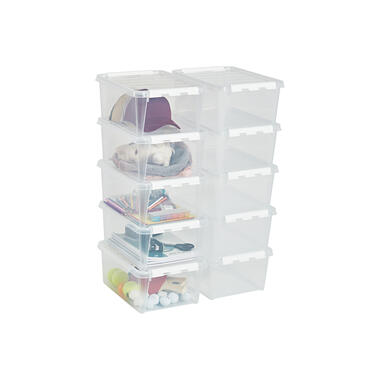 Set van 10 - Stevige Opbergbox 14L - SmartStore 40x30x18cm product