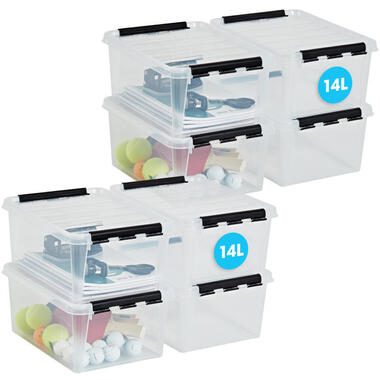 Set van 8 - Stevige Opbergbox 14L - SmartStore 40x30x18cm product