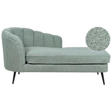 ALLIER - Chaise longue - Groen - Linkerzijde - Bouclé product