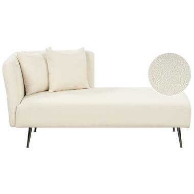 RIOM - Chaise longue - Wit - Linkszijdig - Bouclé product