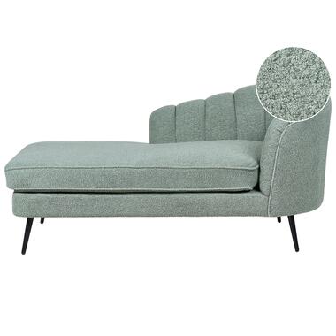 ALLIER - Chaise longue - Groen - Rechterzijde - Bouclé product